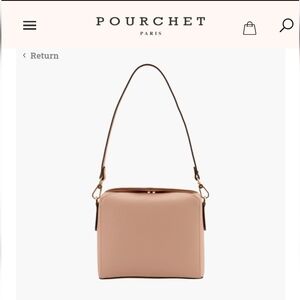 Pourchet Casseta Leather Bag